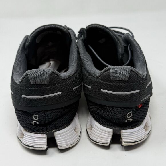 On Cloud 5 Running Shoes Womens 9 Black Mesh Lightweight Sneakers - Picture 9 of 16